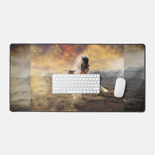 Painted Desert Mustang Bureaumat (Keyboard & Muis)