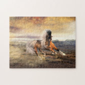 Painted Desert Mustang Horse Legpuzzel (Horizontaal)