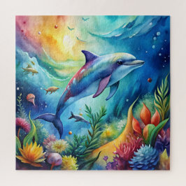 Painted Dolphin Legpuzzel