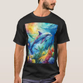 Painted Dolphin T-shirt (Voorkant)