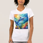 Painted Dolphin T-shirt (Voorkant)