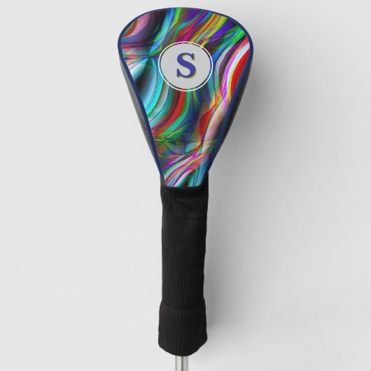 Painted Dunes Monogram Golfheadcover (Voorkant)