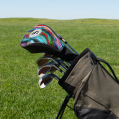 Painted Dunes Monogram Golfheadcover (Insitu)