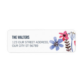 Painted Flora Wedding Etiket