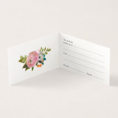 Painted Floral Store Cadeaubon Sjabloon (Binnen)