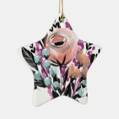 Painted Flowers Ornament (Rechts)