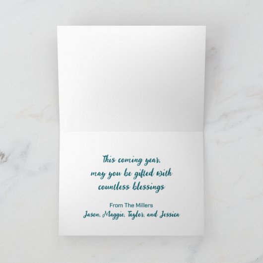 Painted Forest vakantie Kaart (Binnen)