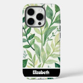 Painted Greenery Botanische Smartphone Accessoire Case-Mate iPhone Case (Achterkant)