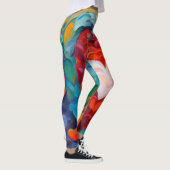 Painted Heart Design Leggings (Rechts)