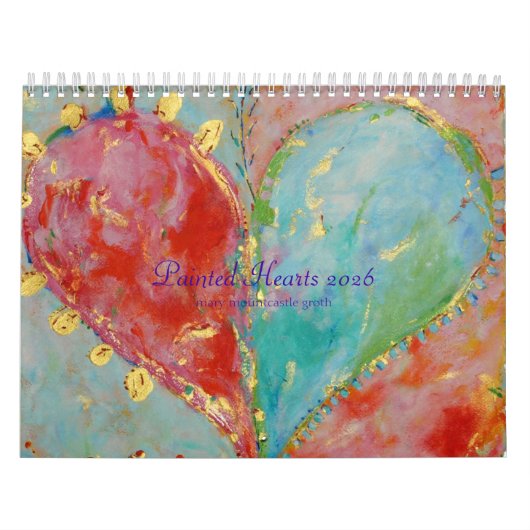 Painted Hearts 2026 Kalender (Hoes)