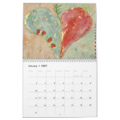 Painted Hearts 2026 Kalender (Jan 2027)