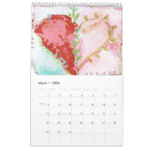 Painted Hearts 2026 Kalender (Mar 2026)