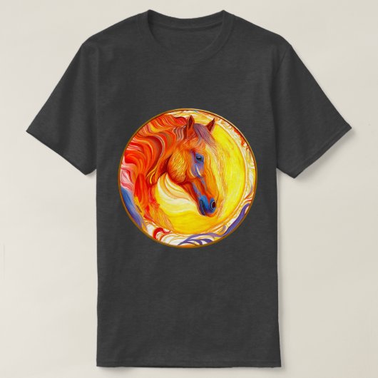 Painted Horse 02 T-shirt (Design voorkant)