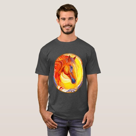 Painted Horse 02 T-shirt (Voorkant volledig)