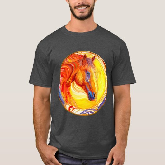 Painted Horse 02 T-shirt (Voorkant)