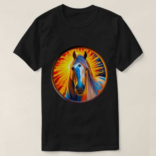 Painted Horse 03 T-shirt (Design voorkant)