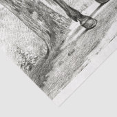 Painted Horse Ephemera Decoupage  Boerderij Tissuepapier (Detail)