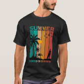Painted in Sunshine Retro Summer Tee T-shirt (Voorkant)