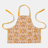 Painted Joy Kitchen Apron Schort (Voorkant)