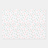 PaInted kerstpine-pasta's Multicolor Inpakpapier Vel (Voorkant 3)