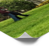 Painted Ladies, Victorian houses and skyline Poster (Hoek)