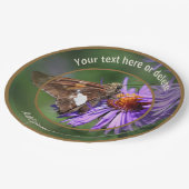 Painted Lady Butterfly Natuur Gepersonaliseerde Pa Papieren Bordje (Gekanteld)