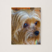 Painted Lady Yorkshire Terrier Legpuzzel (Verticaal)