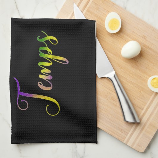 Painted Laissez Le Bon Temps Rouler Theedoek (Quarter Fold)