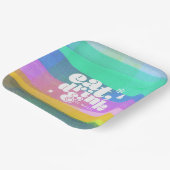 Painted Layers Kerstpapier bord (Gebogen)