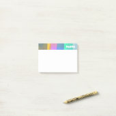 Painted Layers Post-It Notes (Op bureau)