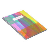 Painted Layers Spiral Bound Gepersonaliseerd Notit Notitieboek (Rechterzijde)