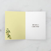 Painted Lemons Get Well Soon Kaart (Binnen)