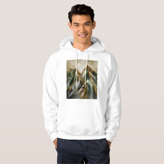 Painted Mountains Hoodie (Voorkant volledig)