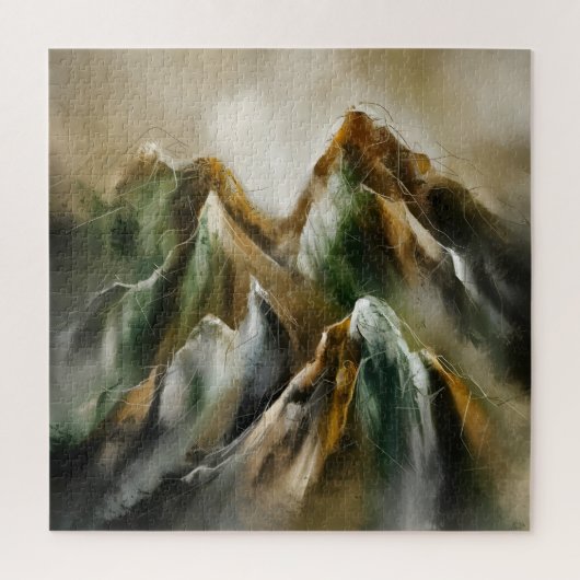 Painted Mountains  Legpuzzel (Verticaal)