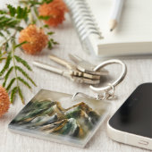 Painted Mountains Sleutelhanger (Voorkant Rechts)