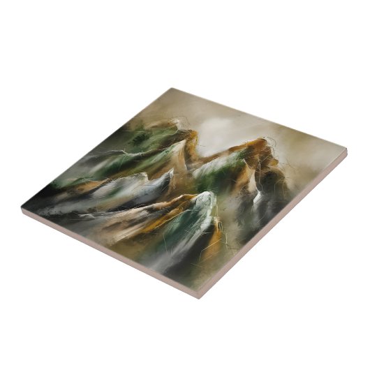 Painted Mountains  Tegeltje (Zijkant)