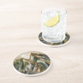 Painted Mountains Zandsteen Onderzetter (Zijkant)