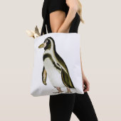 Painted Penguin Canvas tas (Dichtbij)