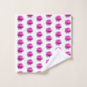Painted Peony Bad Handdoek (Wasdoekje)