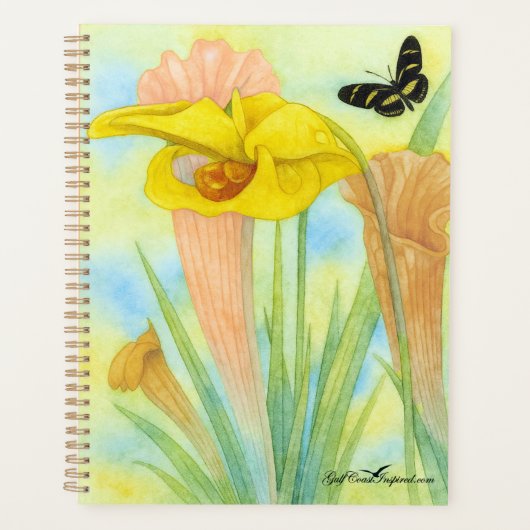 Painted Petals Collectie - Pitcher Plant Planner (Voorkant)