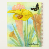Painted Petals Collectie - Pitcher Plant Planner (Achterkant)