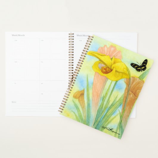 Painted Petals Collection - Pitcher Plant Planner (Display)
