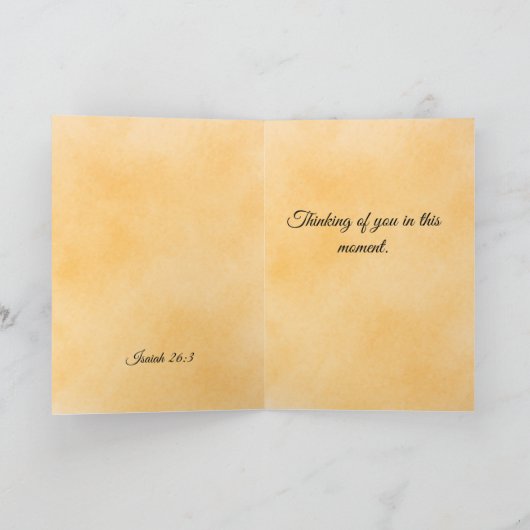 Painted Petals Pitcher Plant Folded Greeting Card Kaart (Binnen)