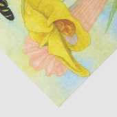 Painted Petals Pitcher Tissue Paper Tissuepapier (Detail)