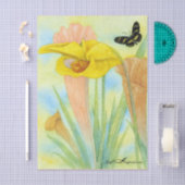 Painted Petals Pitcher Tissue Paper Tissuepapier (Craft)