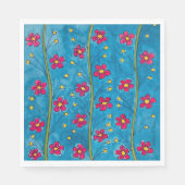 Painted Poppy Blossoms Party Servetten (Voorkant)