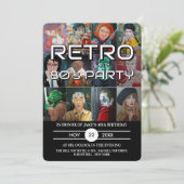 Painted Portraits by Alfred Fox - Retro Party Kaart (Staand voorkant)