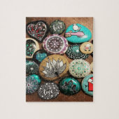 Painted Rock Puzzle Legpuzzel (Verticaal)