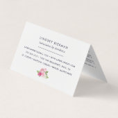 Painted Roos Lip Product Distributeur Tips & Trick Visitekaartje (Achterkant)