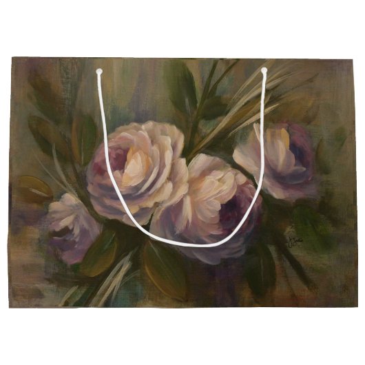 Painted Roses Groot Cadeauzakje (Achterkant)